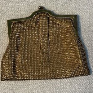 Vintage Gold Mesh Evening Belt Purse/Clutch